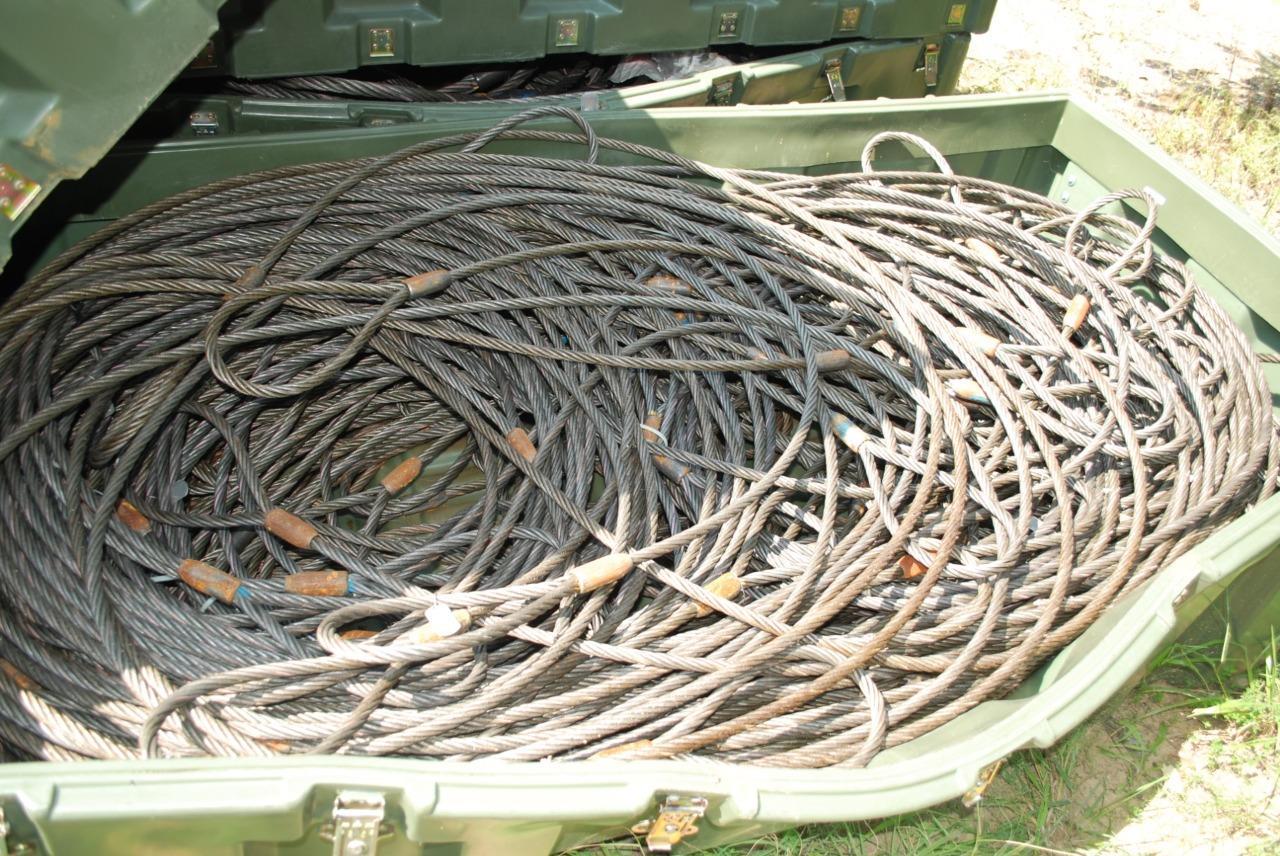 5/8 WIRE ROPE SLING 30 FEET EYE TO EYE SWL 7800 NEW MIL SURPLUS