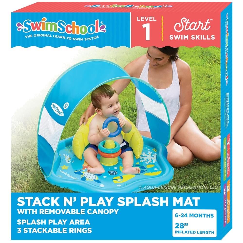Seat & Canopy Baby Floaties for Maximum Stability
