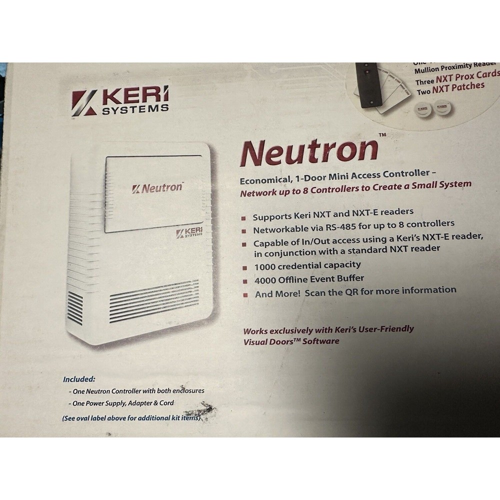 KERI SYSTEMS/ Neutron Economical, 1-Door Mini Access Controller Kit