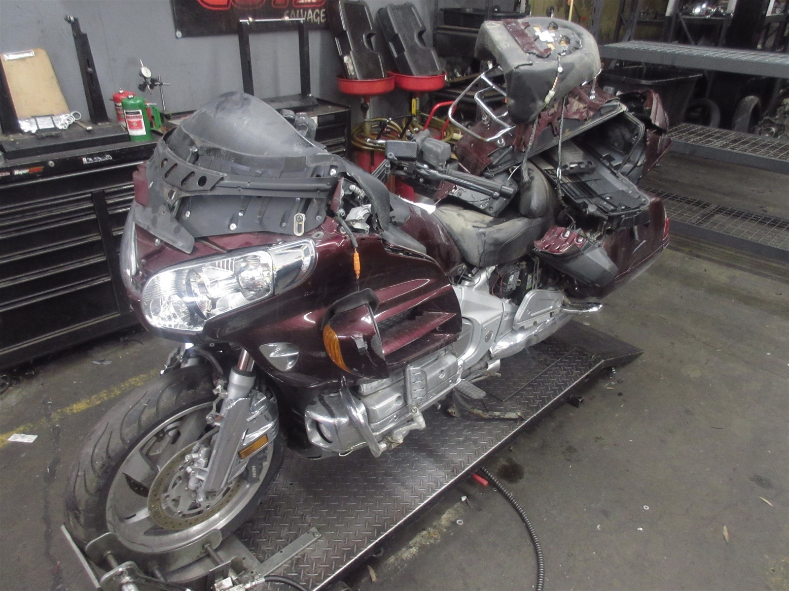 2008 06-10 Honda GL1800 Goldwing OEM Left Handlebar Control Switch Assy