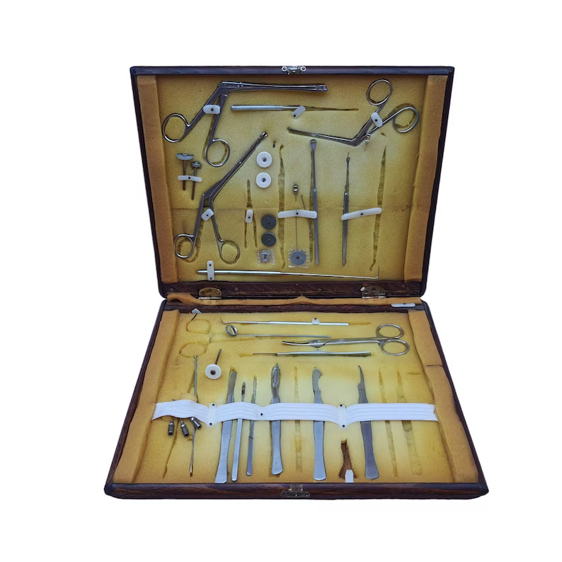 Antique Surgical Kit - Large Variety of Surgical Instruments.