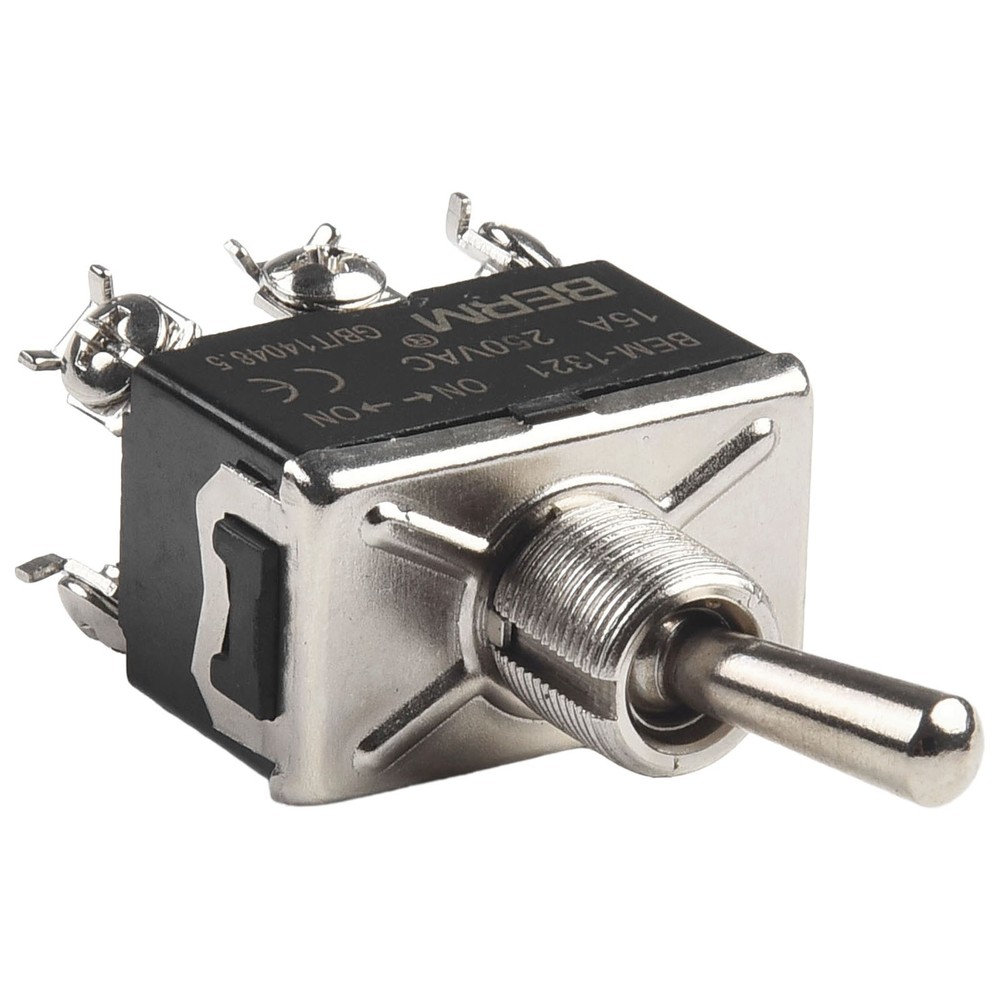 Tact Switch Button Switch 20A125VAC 500VDC 50m??max DOUBLE POLE ON/OFF/ON