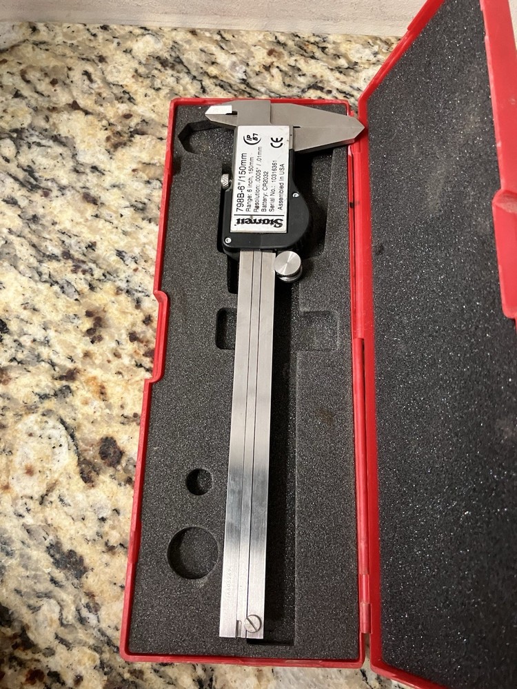 STARRETT DIGITAL CALIPER MODEL: 798 6" 150MM Fast Shipping!!