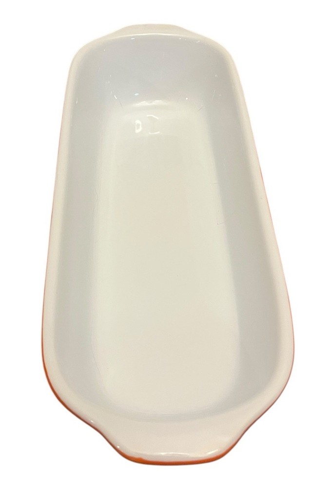 Hells Kitchen Artisan Bread Baker Gordon Ramsey 2.3 Quart Red Orange Stoneware