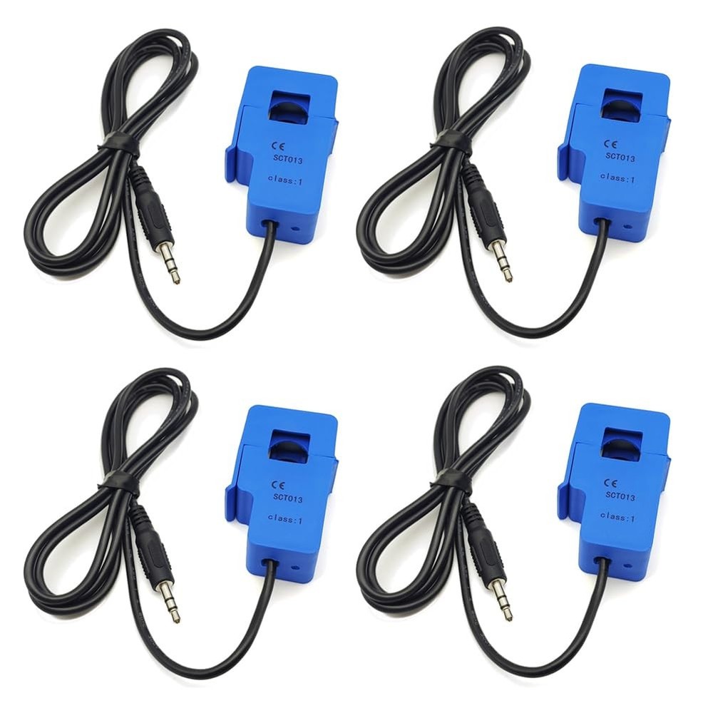 4PCS SCT-013-000 100A Non-invasive Split Core Current Transformer Sensor SCT0...