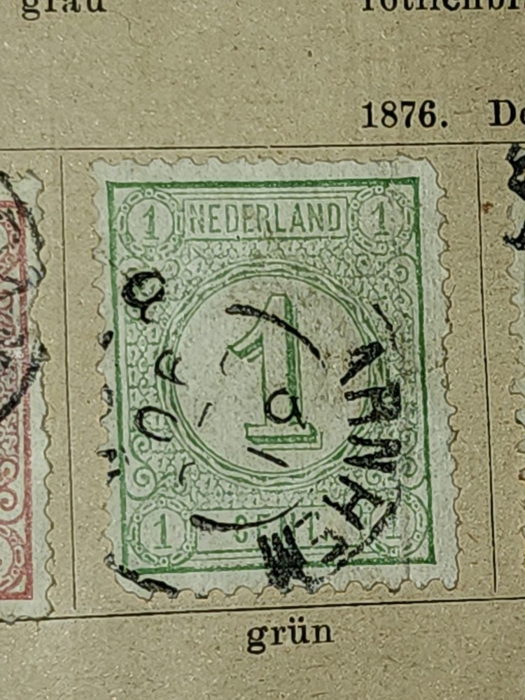Foreign Nederland 1c Stamp Used - #I24