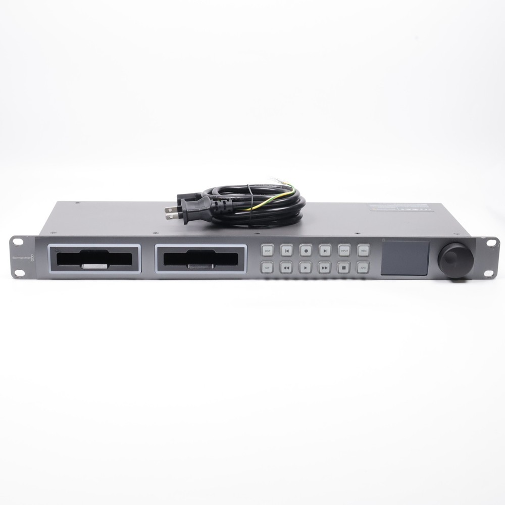 Blackmagic Design HyperDeck Studio 2 HYPERD/ST2 VideoRecorder [Exc+++] #6450LS