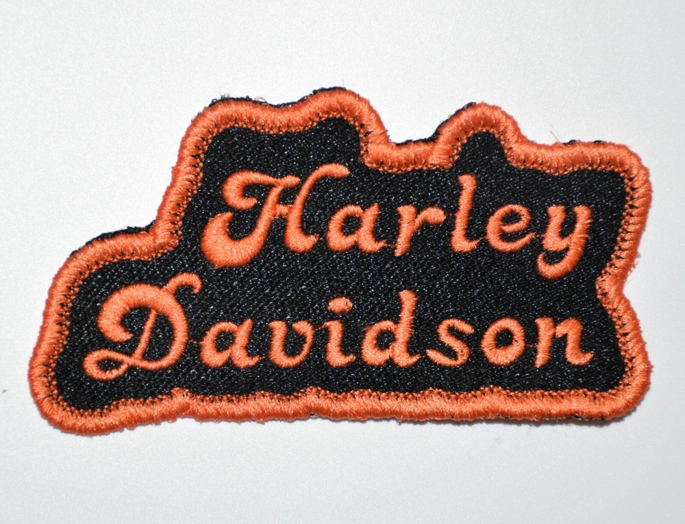 Harley Davidson Embroidered Emblem Patch