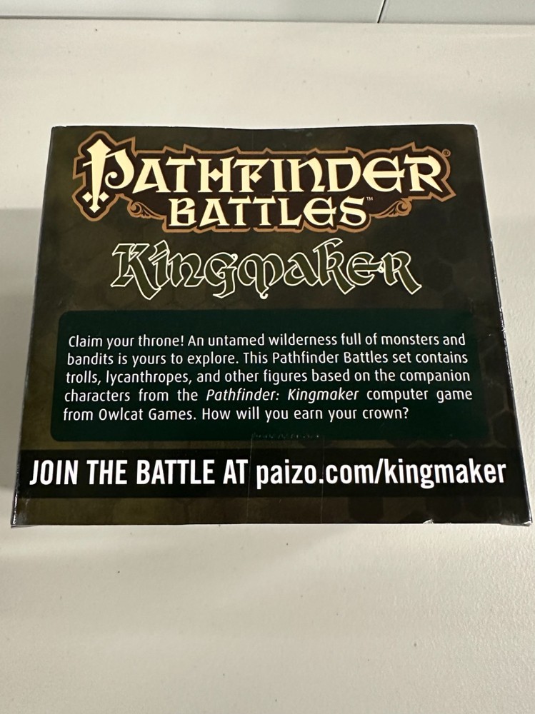 Pathfinder Battles: Kingmaker Earth Elemental Case Incentive - NEW!
