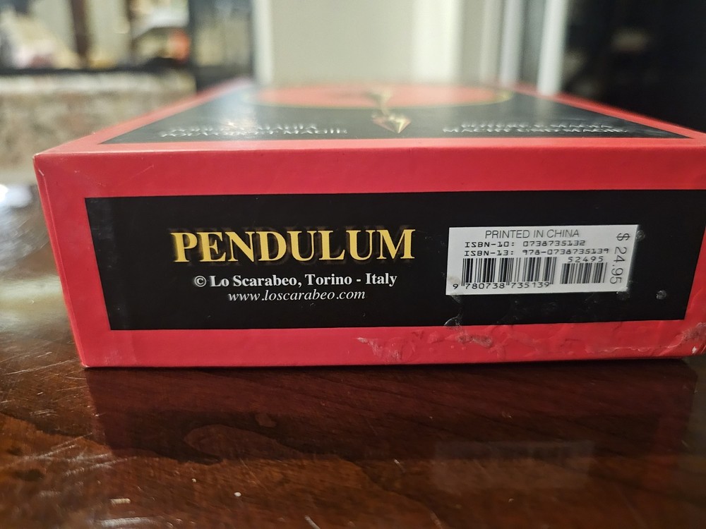 ​Complete Pendulum Divination Bundle - Lo Scarabeo Kit + Richard Webster Book