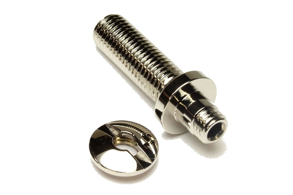 Locking Tailpiece Mounting Studs - domed head - Nickel plated with US threads