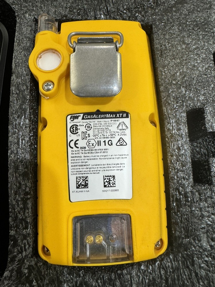 BW TECHNOLOGIES GAS ALERT MAX XT II GAS DETECTORS