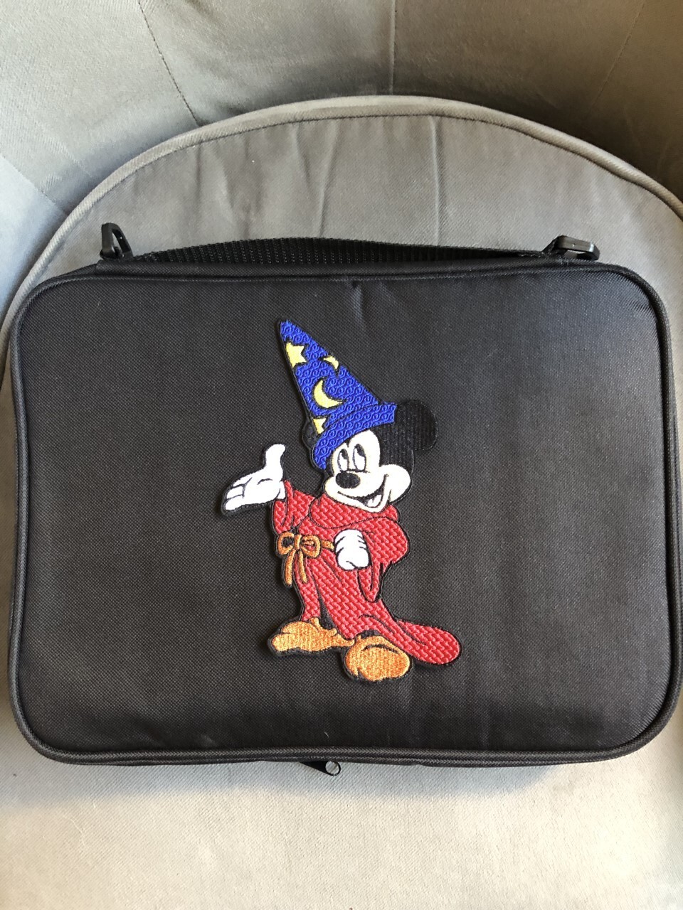 NEW Embroidery Sorcerer Apprentice aka Mickey Pin Book Bag Disney Pin Collection