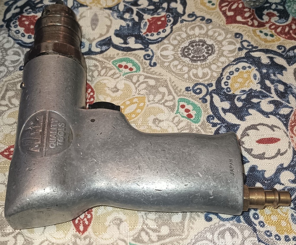 MAC 3/8 PNUMATIC AIR DRILL MODEL AD511 W/ JACOBS CHUCK NON-REVERSE Fast Free Sp
