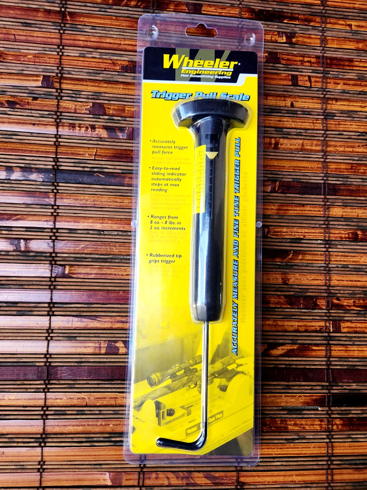 Wheeler Engineering TRIGGER PULL SCALE 8oz-8lbs for Gunsmithing