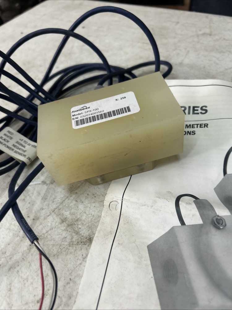 SEAMETRICS SPX-100 LOW FLOW METER 1" NPT