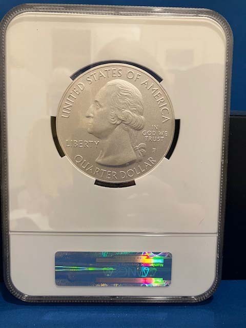 2012P America the Beautiful 5oz SP 70 Arcadia ER