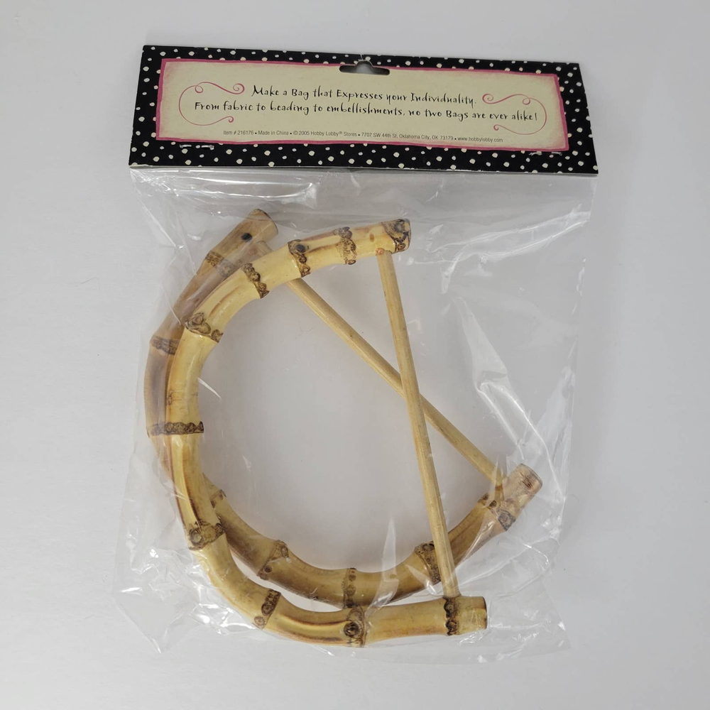 Unique Chic Bamboo Purse Handles