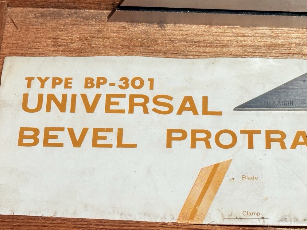 Marui Keiki BP-301 Bevel Protractor Precision Engineering tool