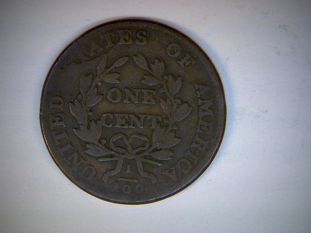 1803 U.S. LARGE CENT DRAPED BUST SMALL DATE, SMALL FRACTION