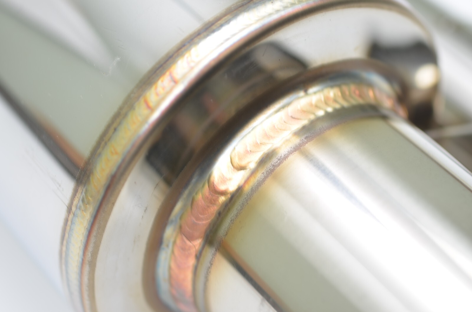 1320 ultra quiet QW resonator muffler stainless steel universal 3" inlet & out