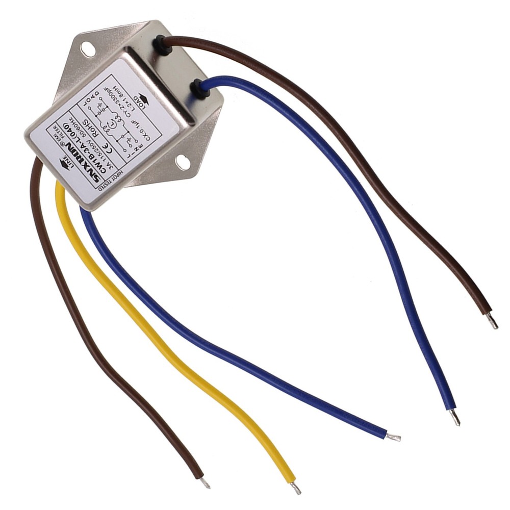 Interference Suppressing Filter for Electronic Equipment CW1B L 3A/6A/10A