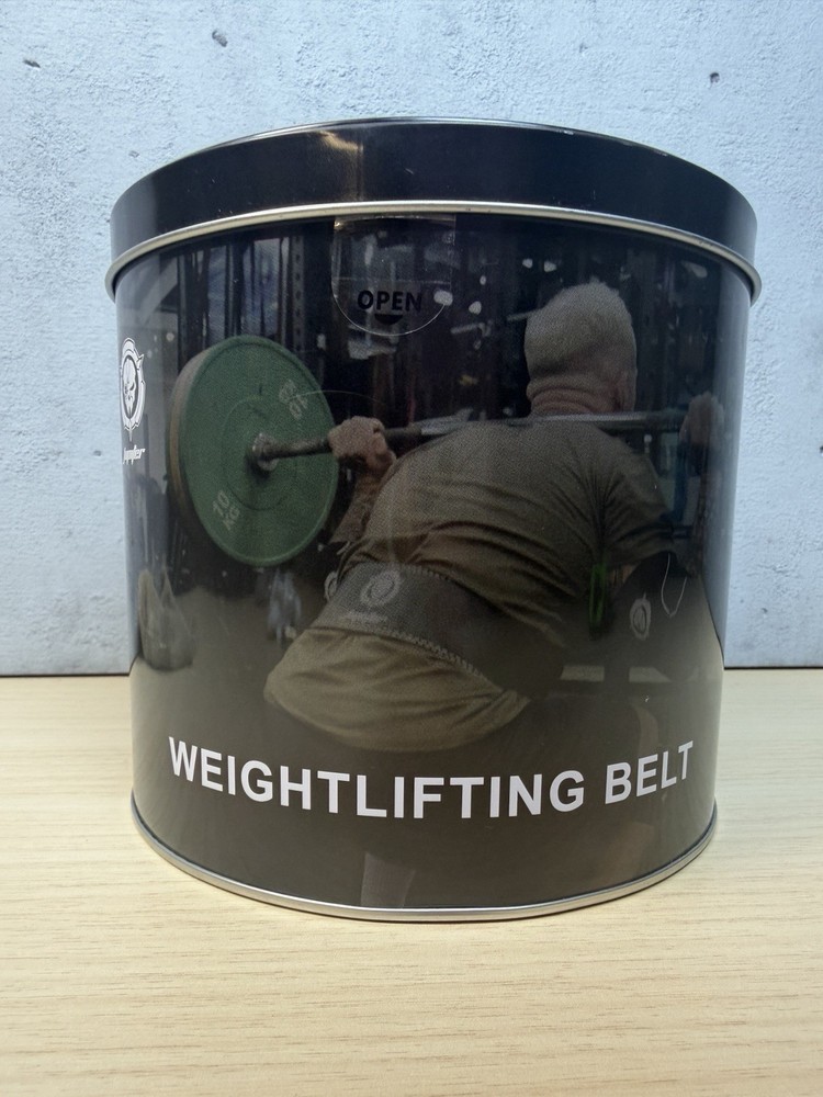 Jupiter Weightlifting Belt 6mm Thick Grey Large