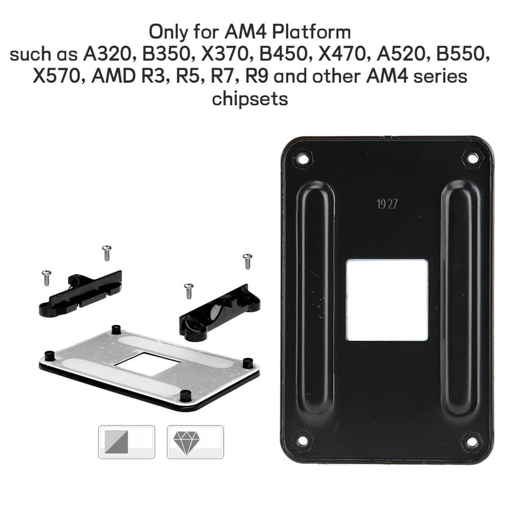 Backplane Bracket for AM4,CPU Heatsink Backplate default