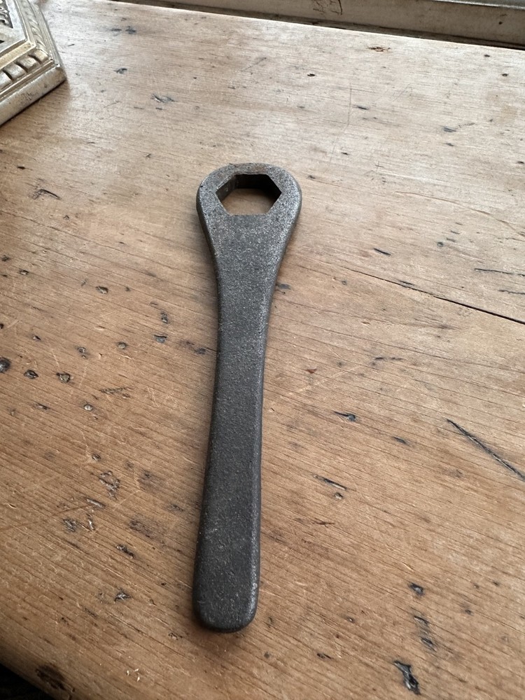 vintage old spanner wrench tool