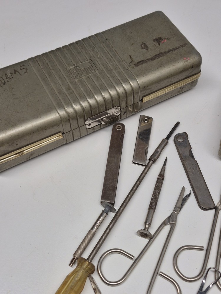 Vintage Precision Tools Lot With Cases