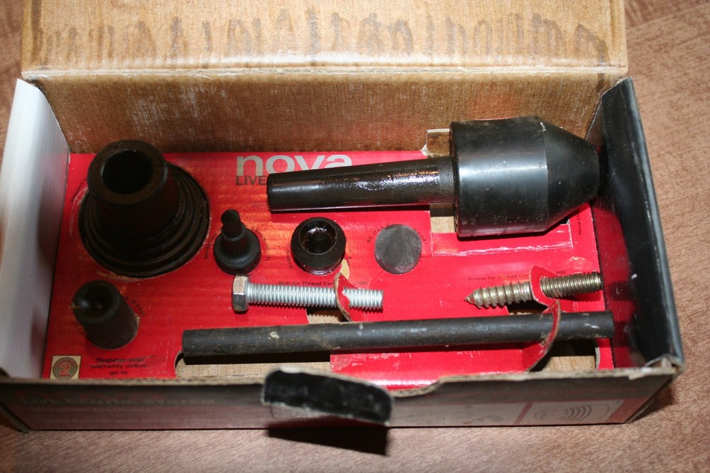 Vintage Teknatool Nova Live Centre System 148539 Complete? See Pix!!