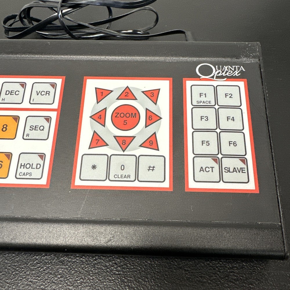 Vicon Camera Wired Keyboard Controller Quanta Plex Model V5152PGM