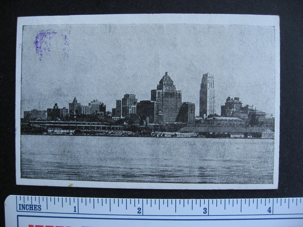 Canada Tiny Town Post Office cancelled Toronto postcard