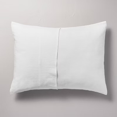 3pc Full/Queen Stripe Comforter Bedding Set Taupe - Hearth & Hand