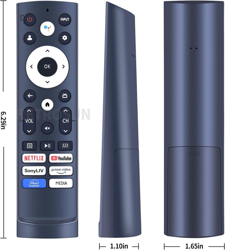 ERF3T90H Replacement Voice Remote Control Compatible for Hisense Android...