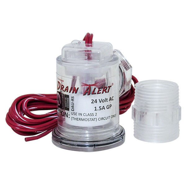 Drain Alert Condensate Float Switch DAU-RS 24 VAC / 24V