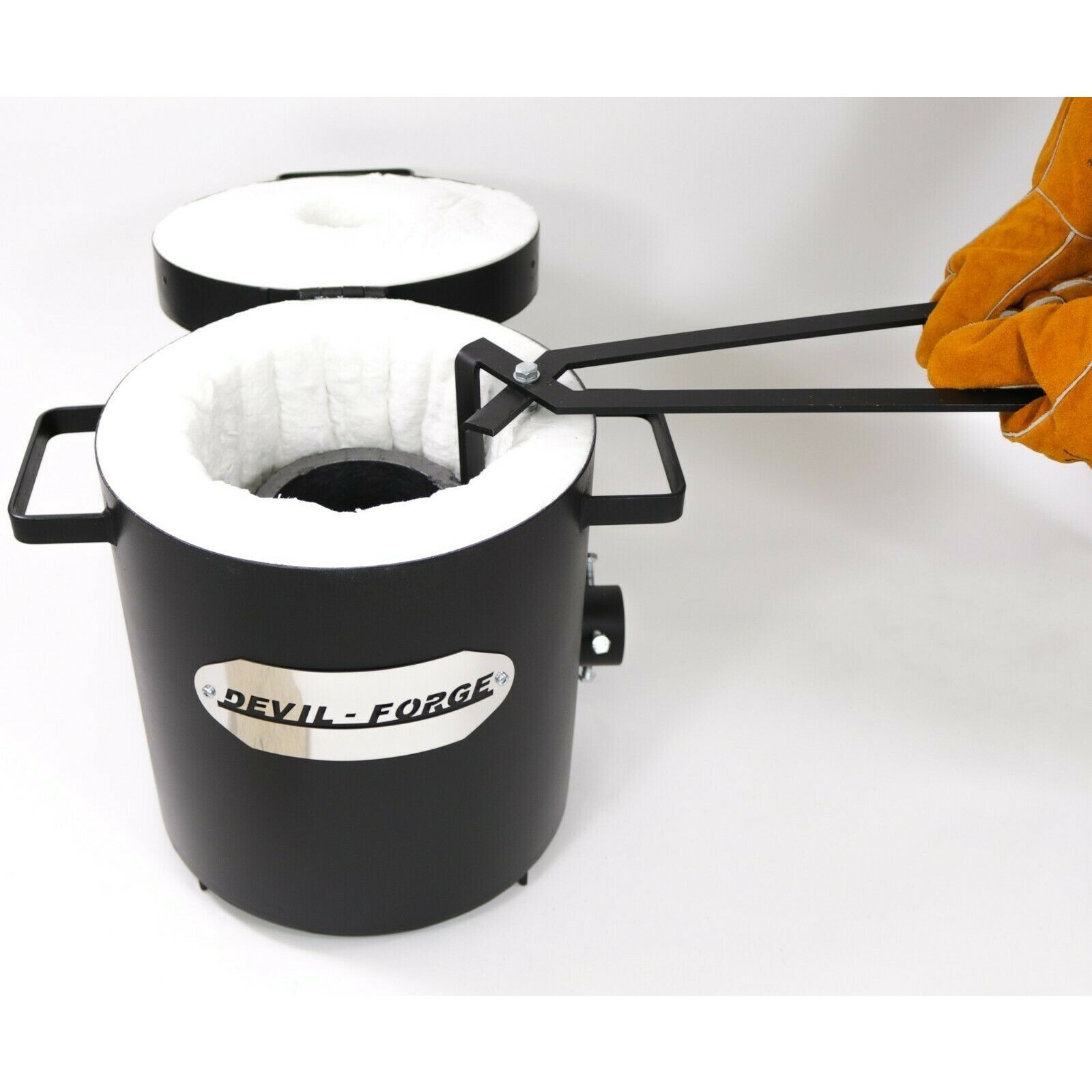 Gas Propane Furnace FB2Mb–10KG DEVIL-FORGE Foundry +Tongs, Crucible USA (NEW)