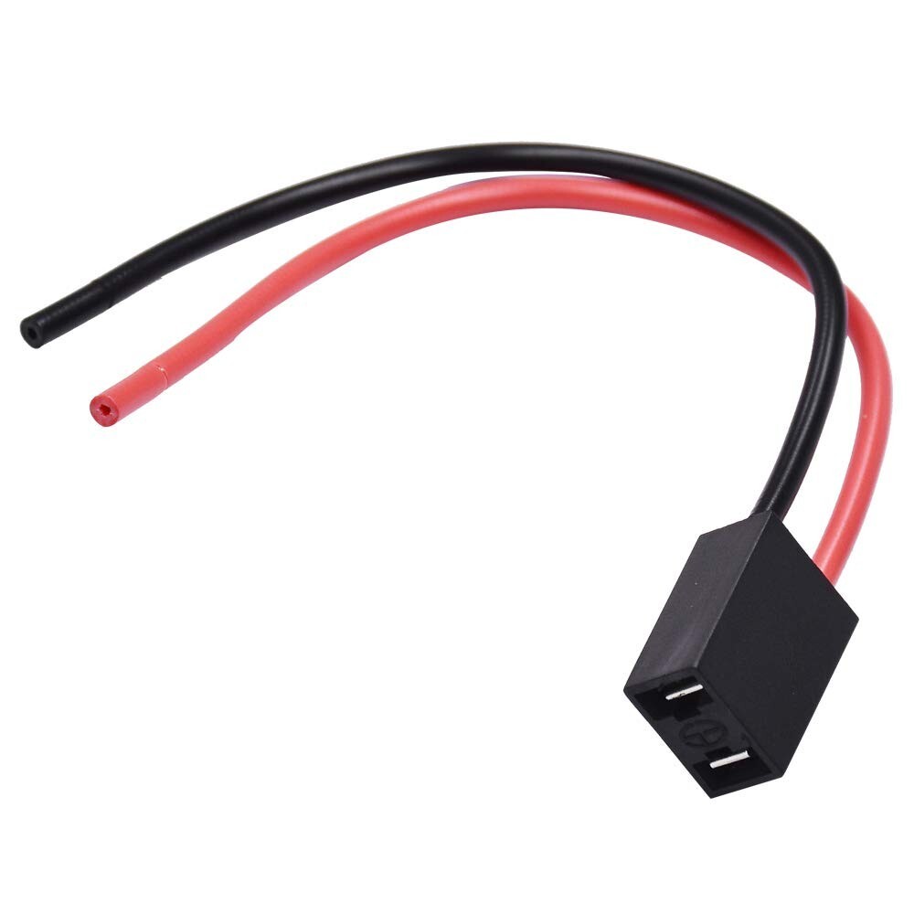 Wire Pigtail Female P S H7 Two Harness Head Light Low Beam Bulb Socket Replace