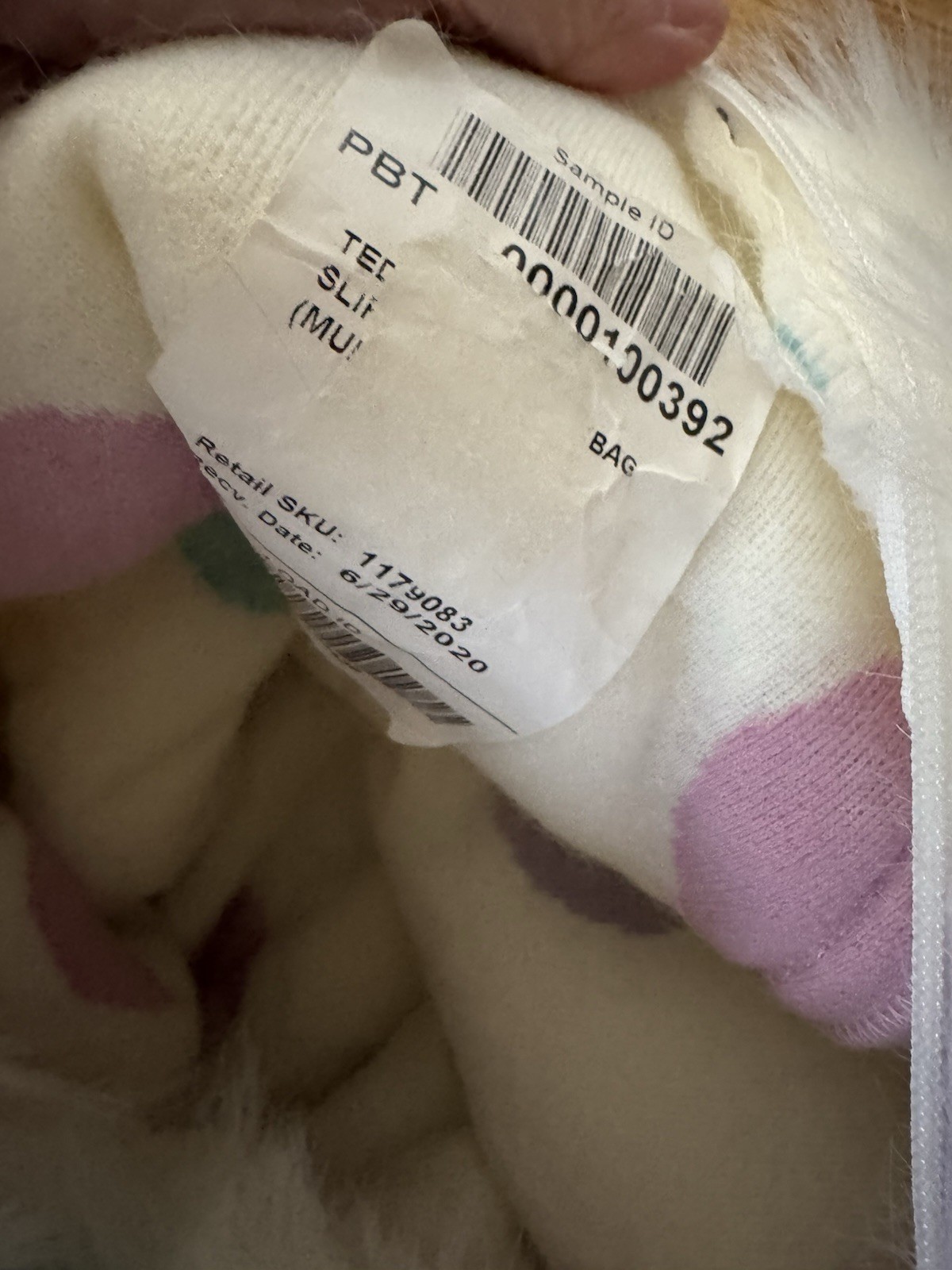 Pottery Barn Teen Photo Sample Large Beanbag Cover￼Faux Fur