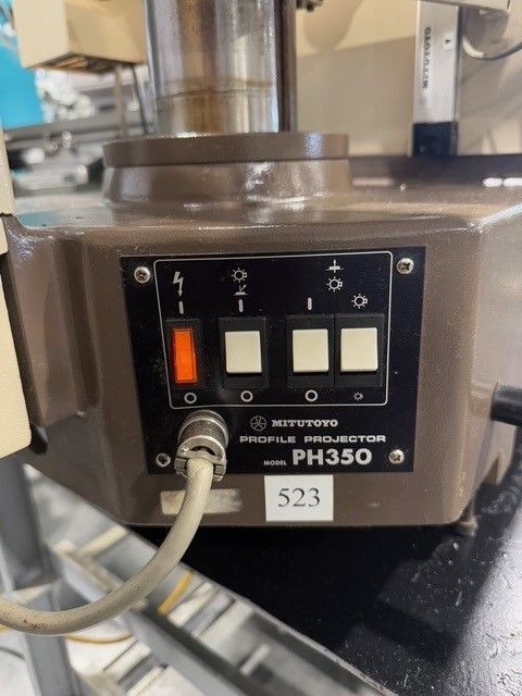 MITUTOYO #PH-350 14” Optical Comparator Bench Type & Stand #7292