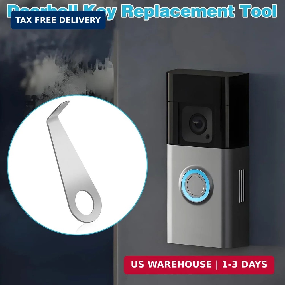 Ring Doorbell Key Replacement Tool - Secure Removal Tool 2 Pack FAST SHIPPING