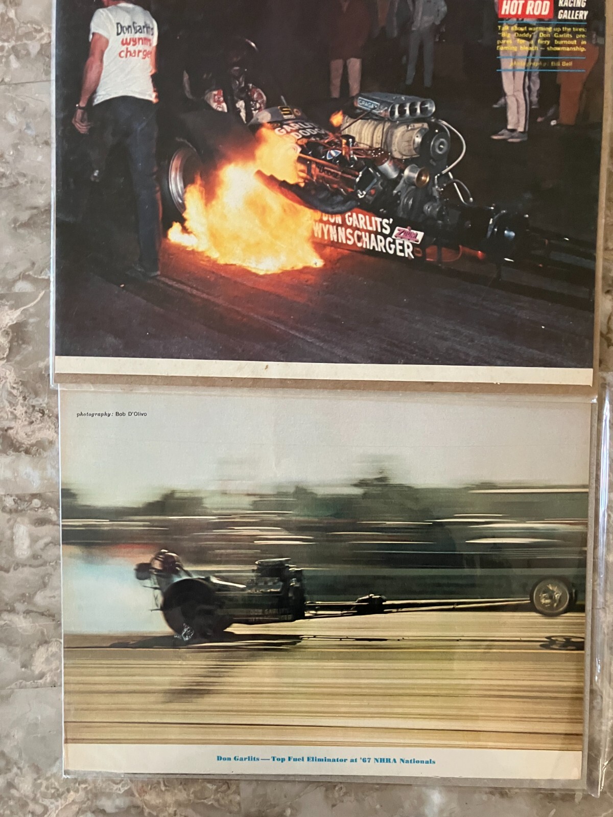 1967-70 AA/F Big Daddy Don Garlits NHRA  Hot Rod Gallery Fuel Dragsters Lot of 2