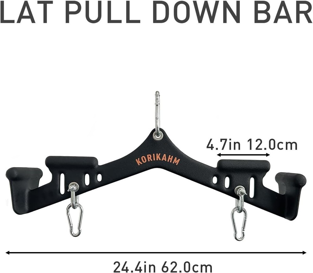 Multi-Grip LAT Pulldown Attachments LAT Pull Down Bar Cable Machine Attachment