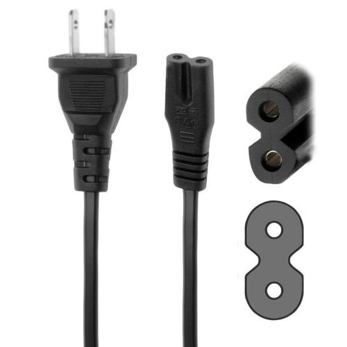 2-Prong AC Cord For APDOE-M16 Egg Incubator Hatching 12 Eggs Automatic Turner
