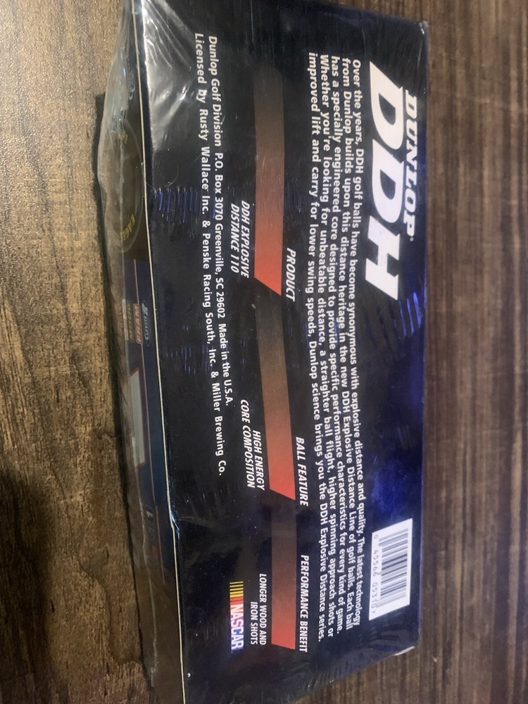 Rusty Wallace Golf Balls Set Of 6