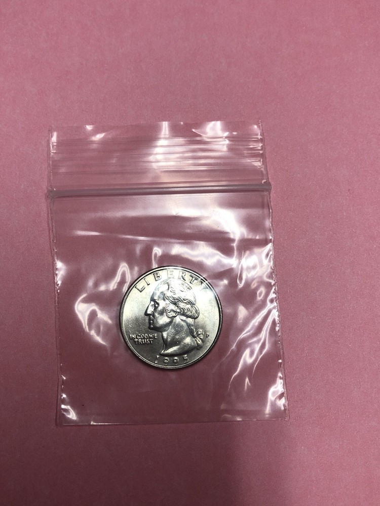 RARE 1995 P Washington ERROR Quarter Die Error Strike Error Missing Design