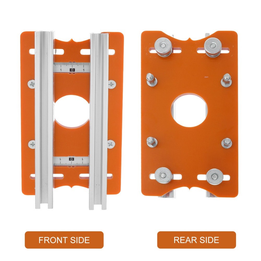 Woodworking Router Table Insert Plate Template Drill Press Milling Attachment