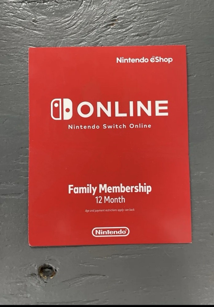 Nintendo Switch Online + Expansion Pack 12 Months Subscription