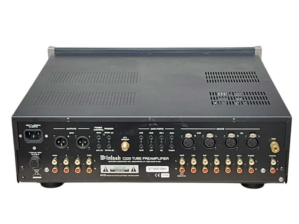 McIntosh C220 Tube Preamplifier