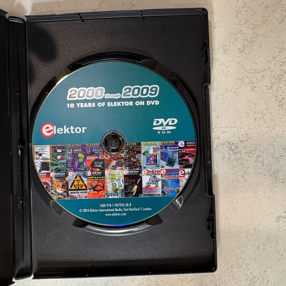 Elektor Magazine DVD 2000 through 2009 110 Issues